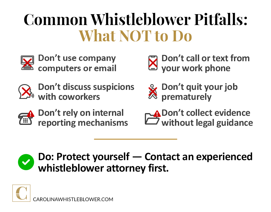 Whistleblower Dos and Donts Banner